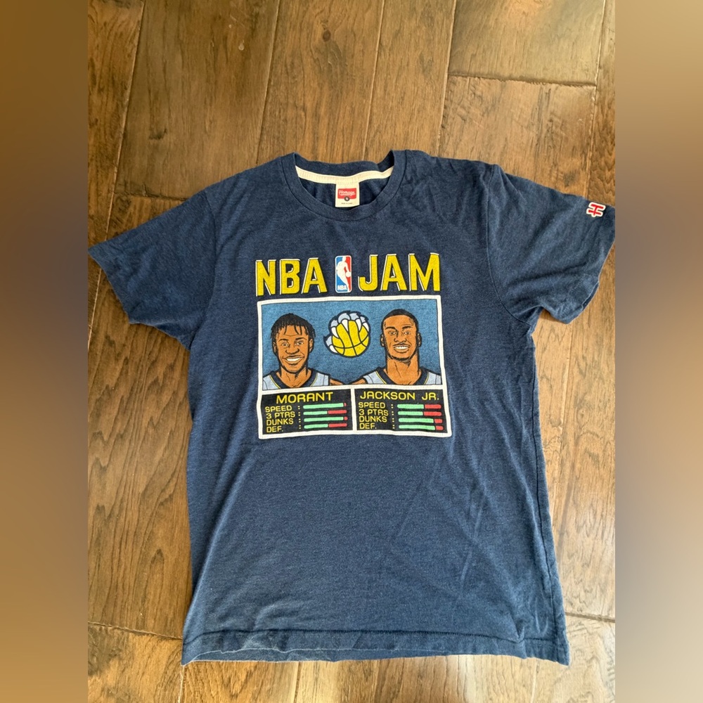Homage NBA Jam Morant & Jackson Jr. Graphic‎ T-Shirt